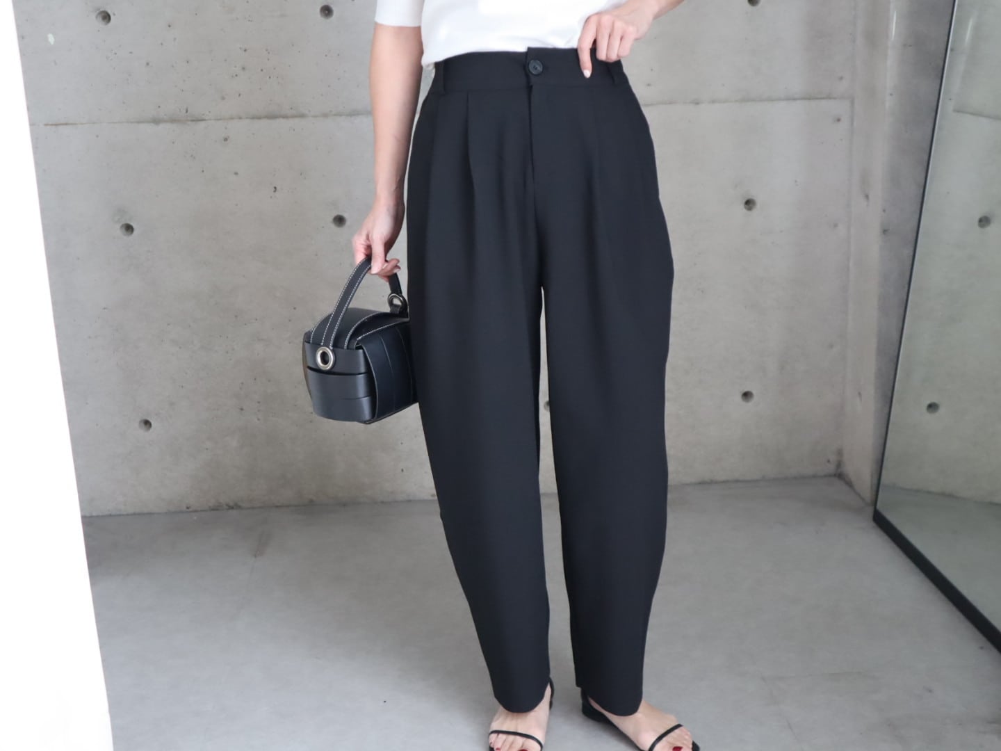 carrot pants (black) | e L L a 