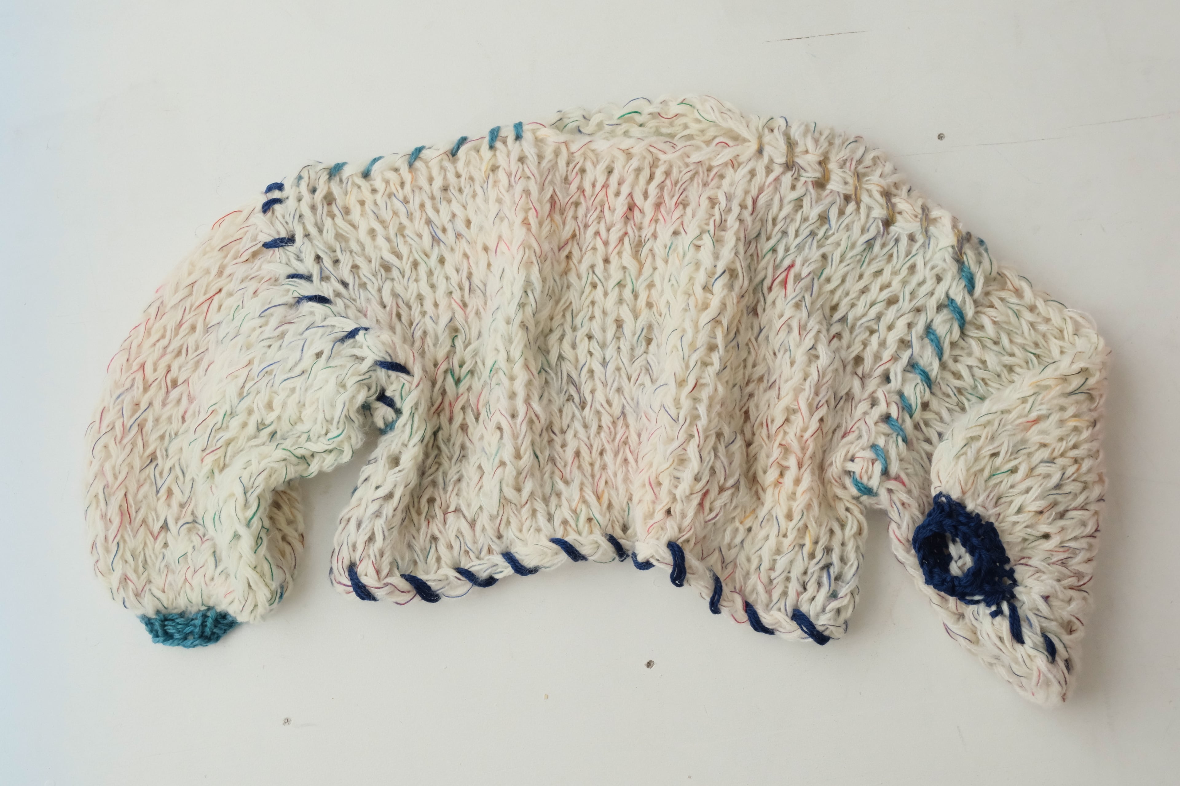 [ham様］amuamu see-through cable pullover ham様］amuamu see-through cable pullover