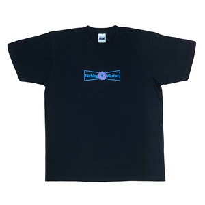 ROSE RIBBON T-SHIRT BLACK