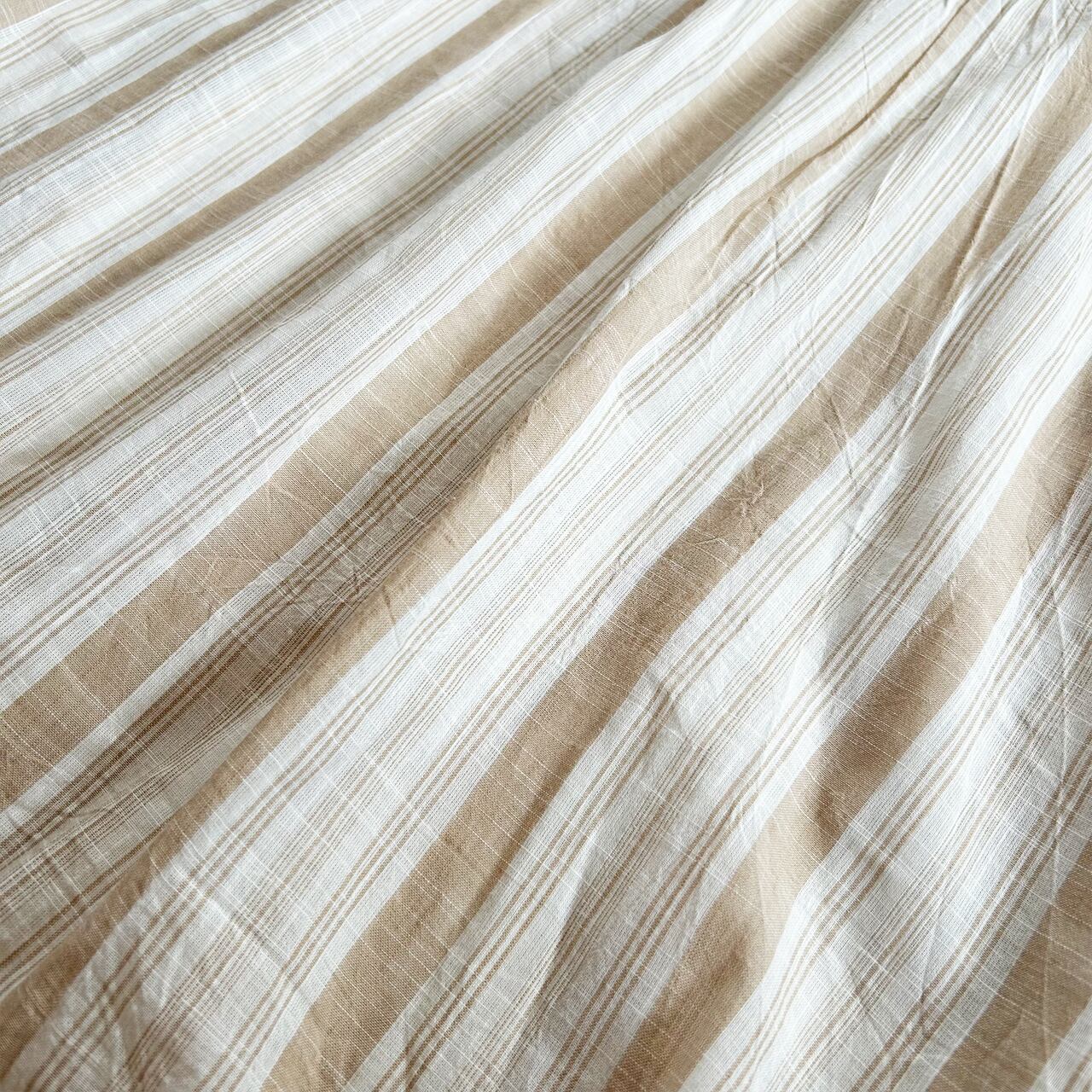 Striped Smocking Dress