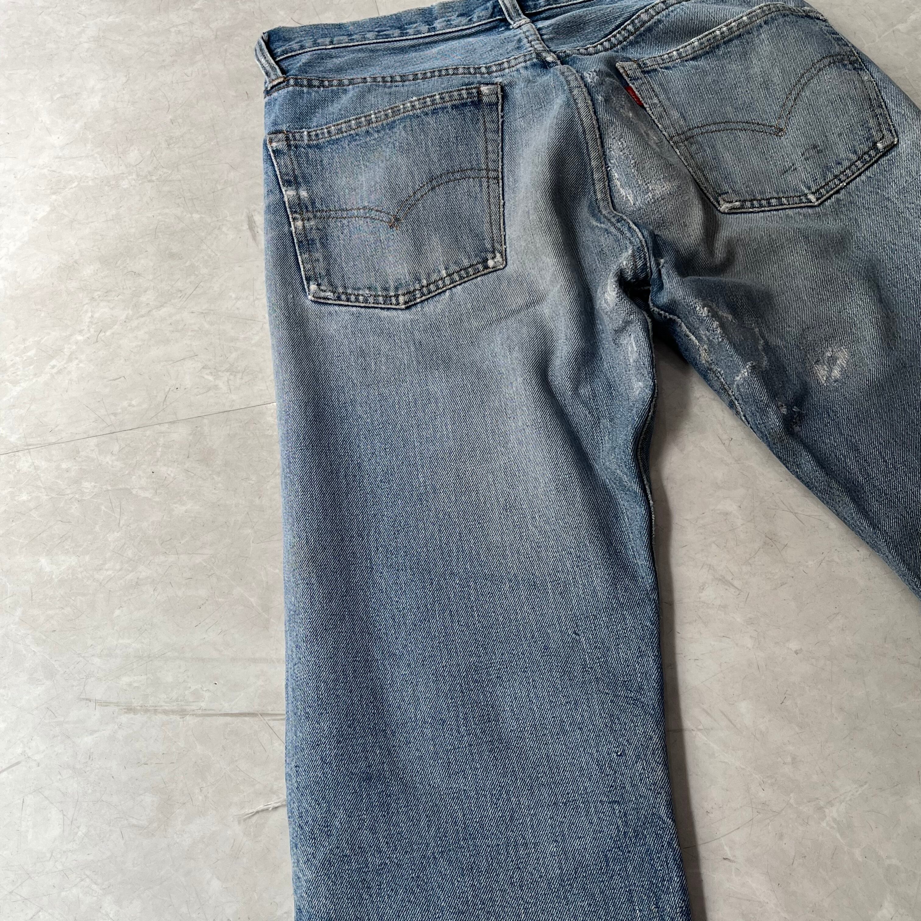 70s Levi's 501 66 Chain Denim Jeans 70年代 リーバイス 501 66後期