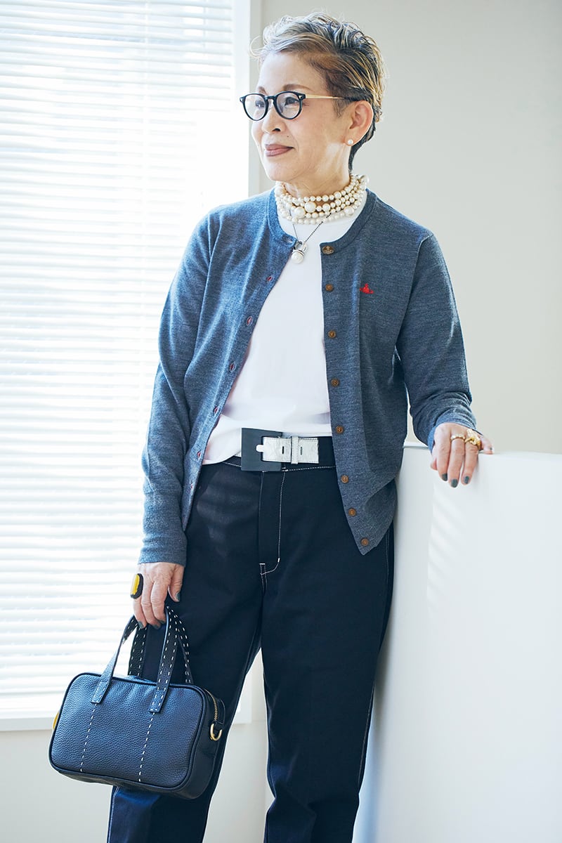 DEUX MILLE 表革・2ウェイ ミニボストンバッグ ブラック