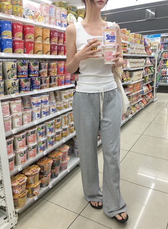 (予約) vegetable / Roti button pants 2color