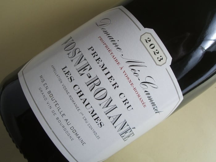 ヴォーヌ・ロマネ 1級 レ・ショーム 2023年 ドメーヌ・メオ・カミュゼ 1,500ml