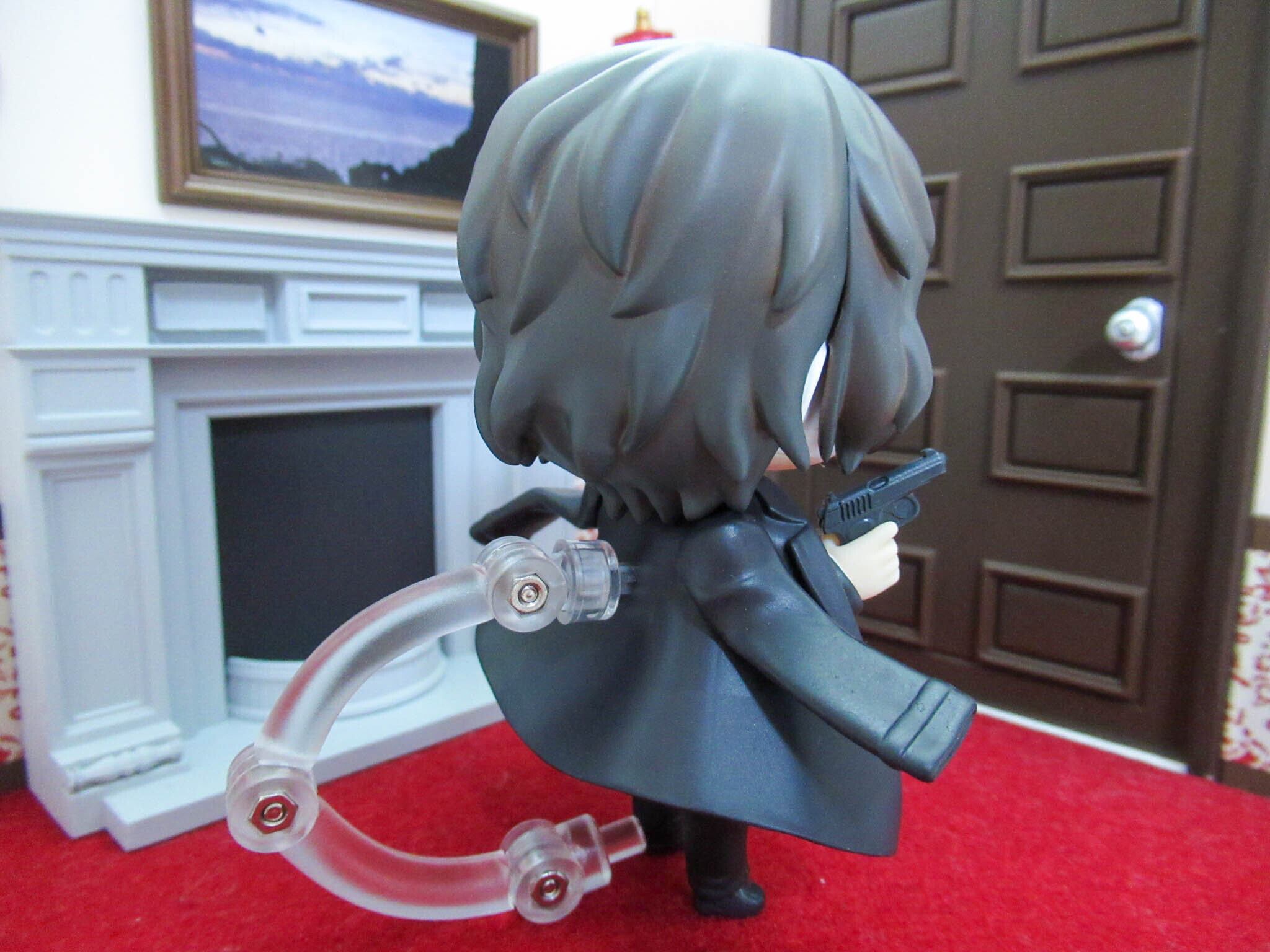 再入荷【1748】 太宰治 黒の時代Ver. 髪パーツ ショート ねんどろいど