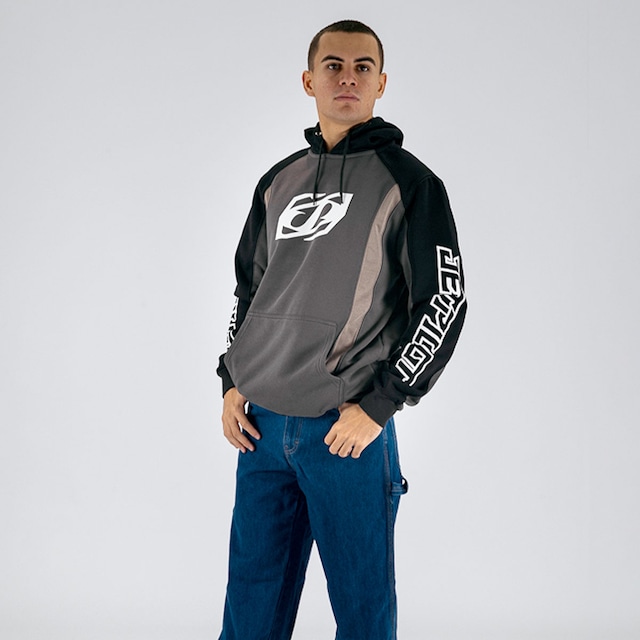 アイコニック プルオーバー ブラック フーディー スウェット W26702 JETPILOT