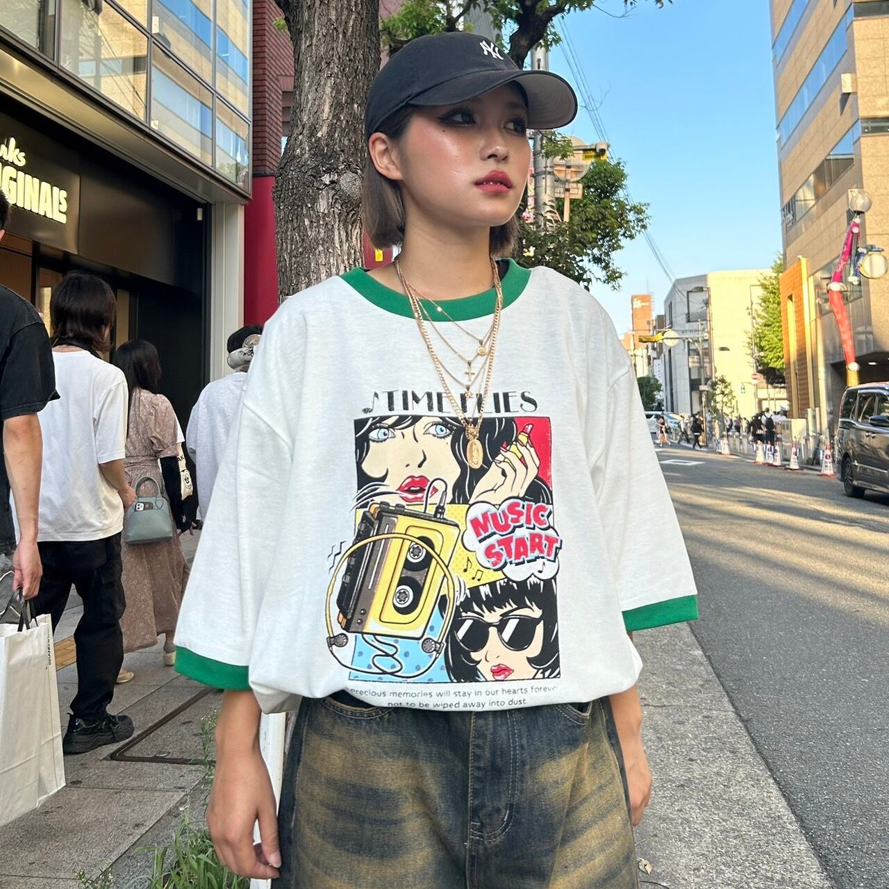 イラストリンガーTシャツ | Jolly Clan