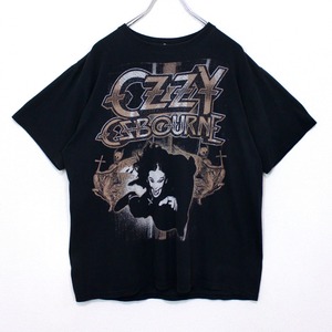 【Caka act2】"Ozzy Osbourne" Print Design Loose T-Shirt