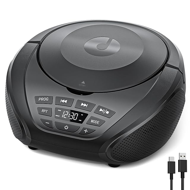 新着商品】Gueray 充電式 CDプレーヤー Bluetooth送受信対応