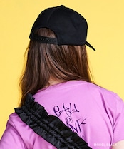 COOLAオリジナル3D Emb CAP (BLACK) CQ-46501