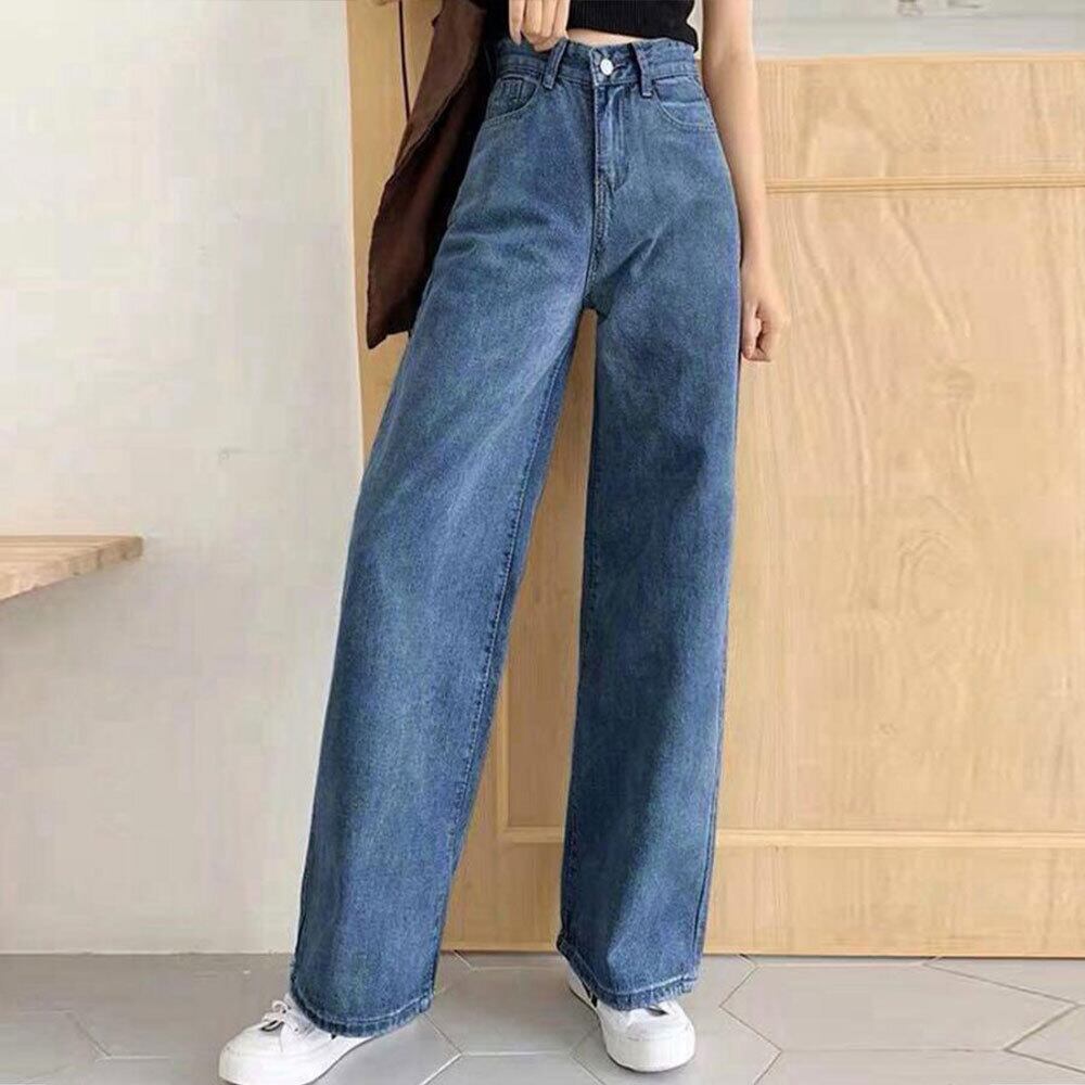 ストレート デニムパンツ レディース デニム きれいめ おしゃれ 大人 カジュアル 韓国 ハイウエスト ジーンズ ゆったり 春夏秋冬 大人可愛い 大人女子