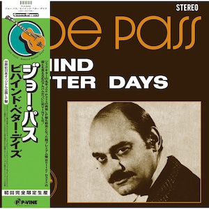 〈残り1点〉【LP】Joe Pass - Behind Better Days