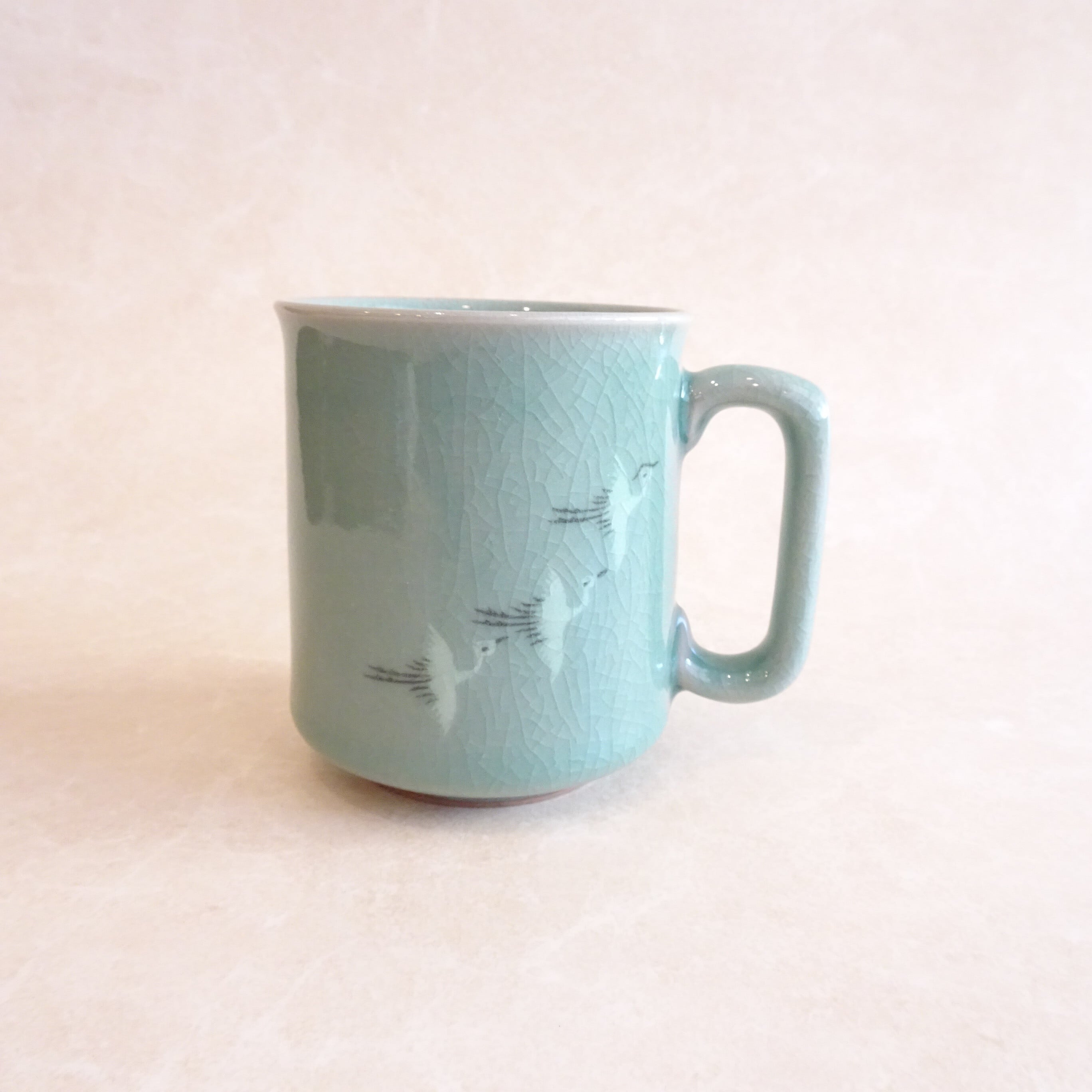 コレクション　韓国青磁　詳細不明　　送料無料 韓国青磁のマグカップ | 純喫茶家具の村田商會
