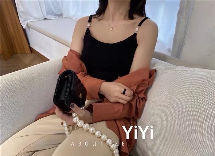 パールアクセントキャミソール　AJ111-5013