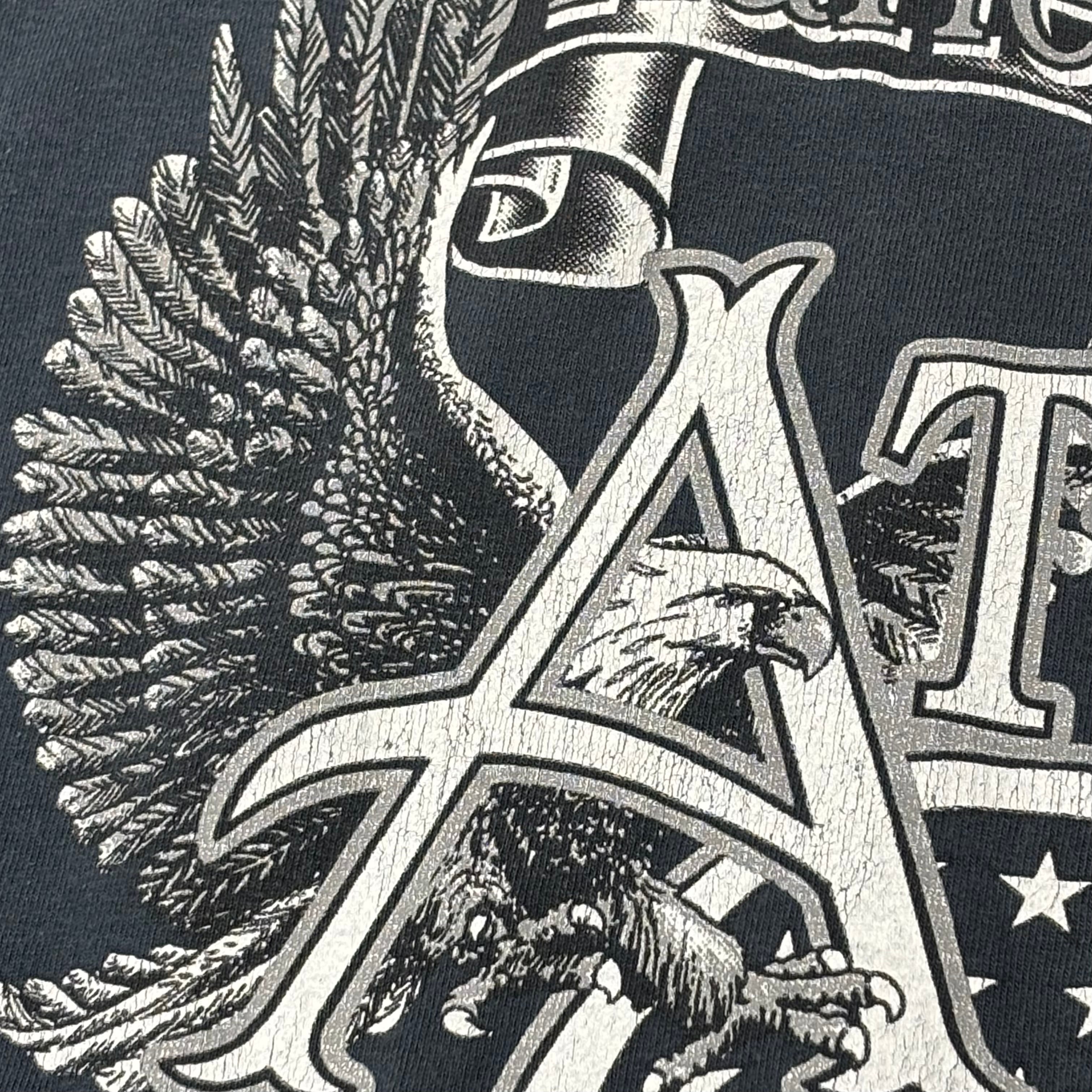 90-00's Ghost Pocket T-Shirt Good Fade Harley-Davidson Athens XL