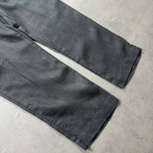 Polo by Ralph Lauren LINEN trousers Black W38L30 古着