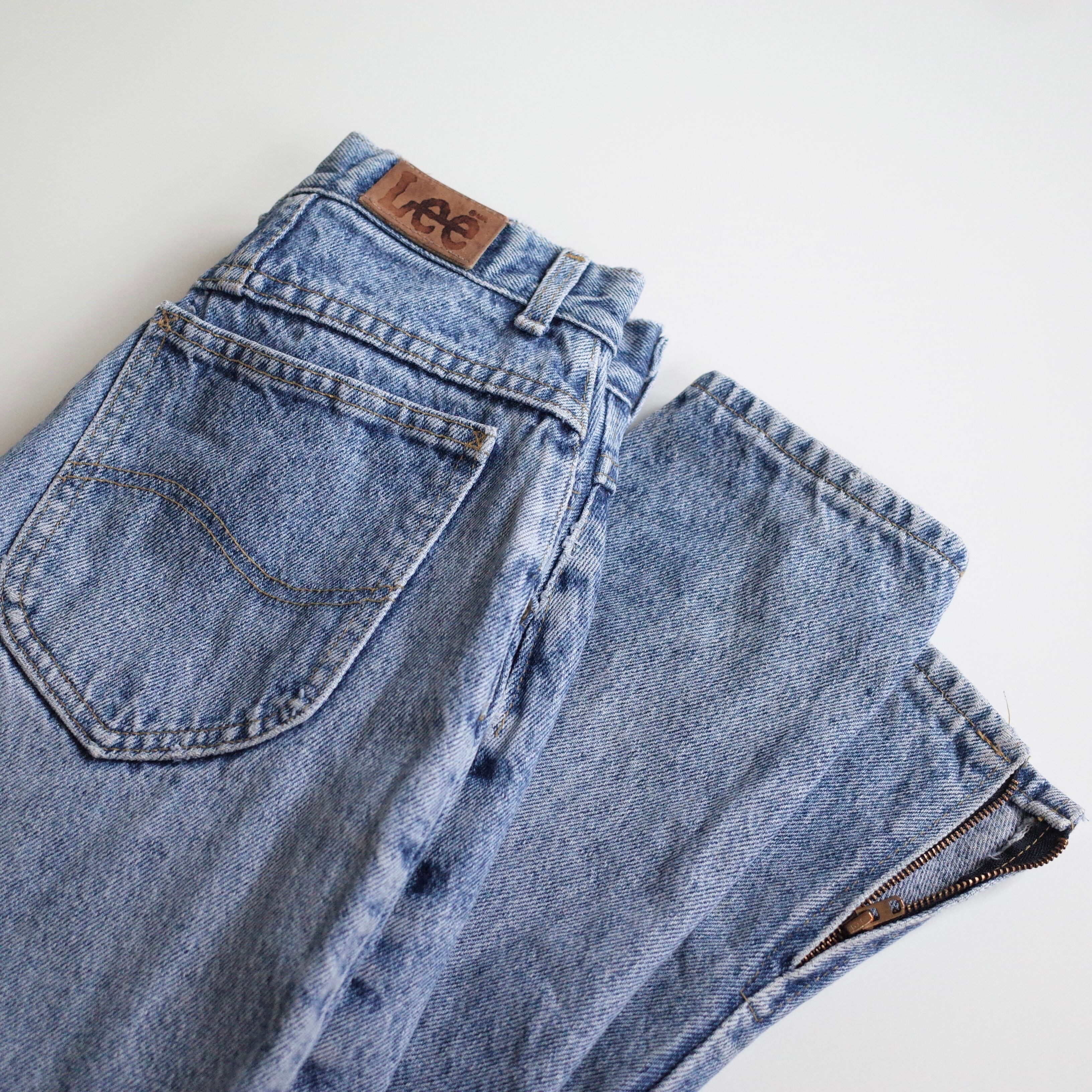80s USA Lee tapered denim pants