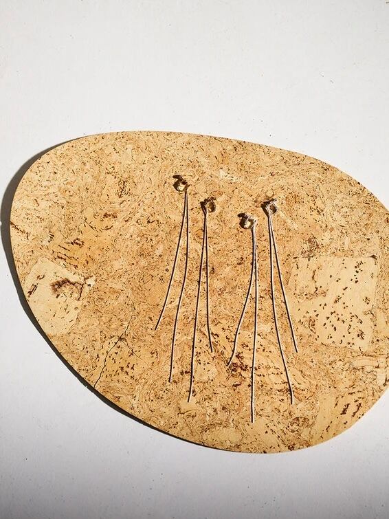 ロングチェーンイヤリング|シルバー・ゴールド|CHIGNON