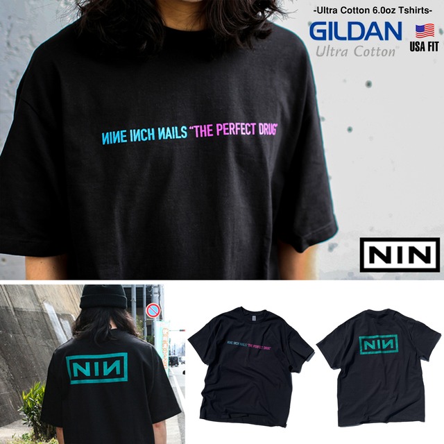 NINE INCH NAILS 「THE PERFECT DRUG 」「ナインインチネイルズ」 「ザ パーフェクトドラッグ」バンド Tシャツ nin-sstee-tpd1/ 1301-nin-tpd