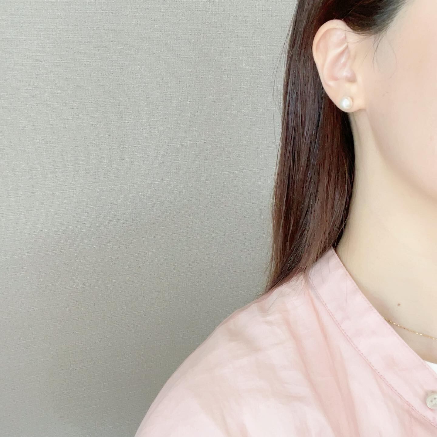 14kgf ❤新品 フレンチブルドック 珊瑚 ローズクオーツピアス 【公式通販】