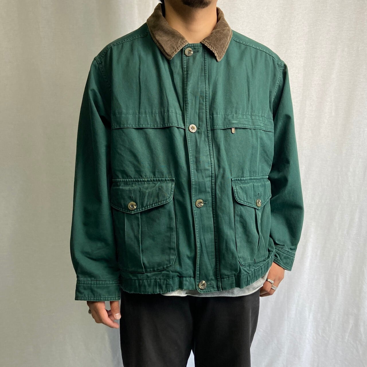 90年代 Eddie Bauer エディーバウアー フィッシングジャケット ダック 