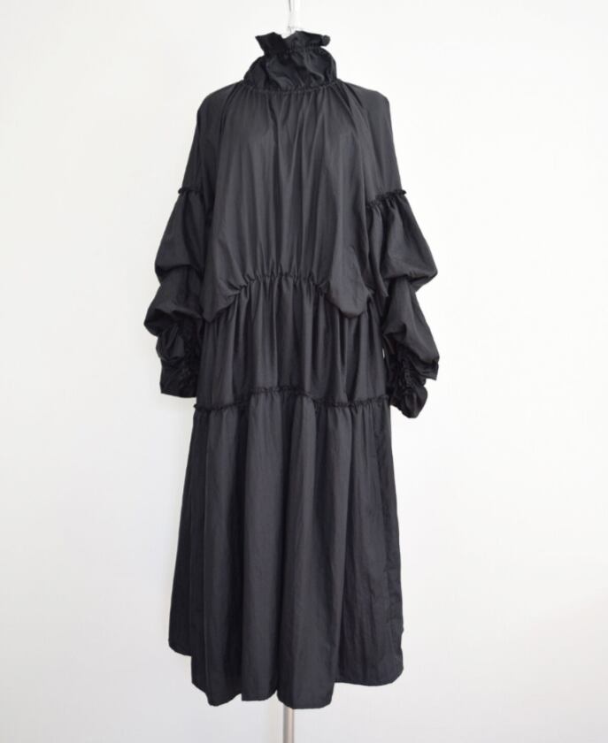 ［ HOUGA ］kiki dress / black