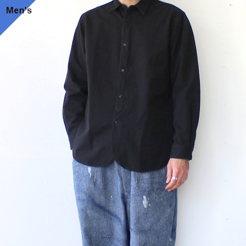 【ラスト１点】Orgueil Officer Shirts / OR-5101　（Black）