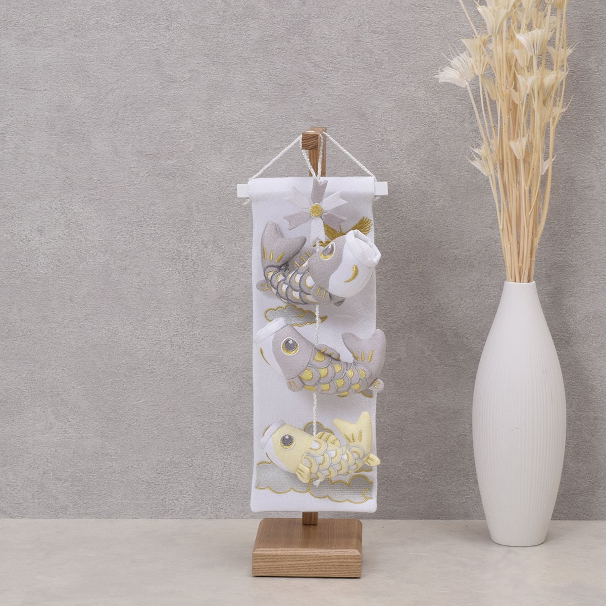 鯉のつるし飾り【勇鷹鯉】コンパクト｜おしゃれ｜モダン｜今どき