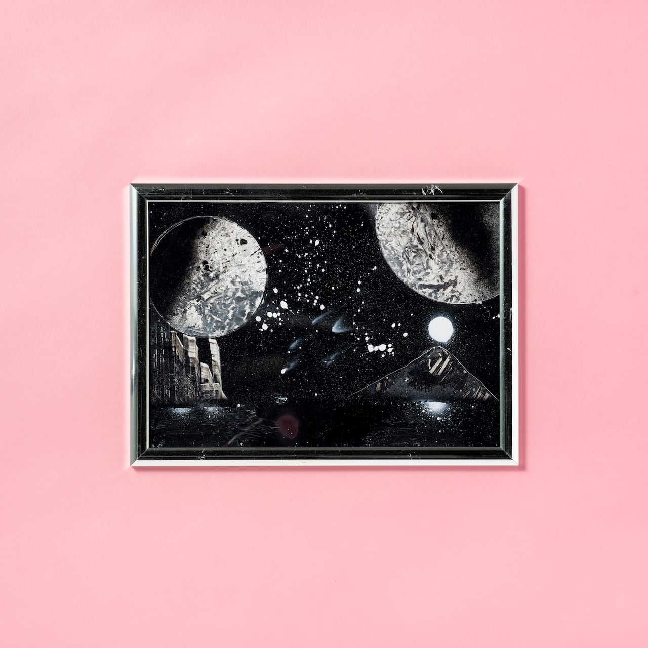 千歳台スプレーアート A4サイズ（千歳台福祉園） | せせせ