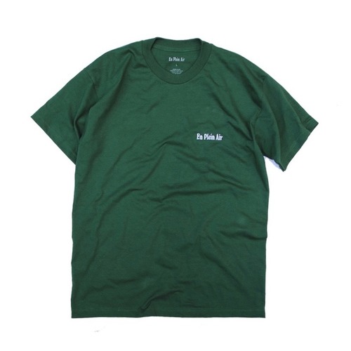EN PLEIN AIR / CORE LOGO TEE -HUNTER GREEN-