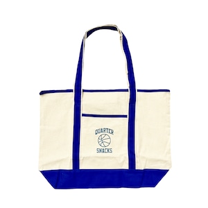 QUARTERSNACKS /  JUMBO BOAT TOTE BLUE