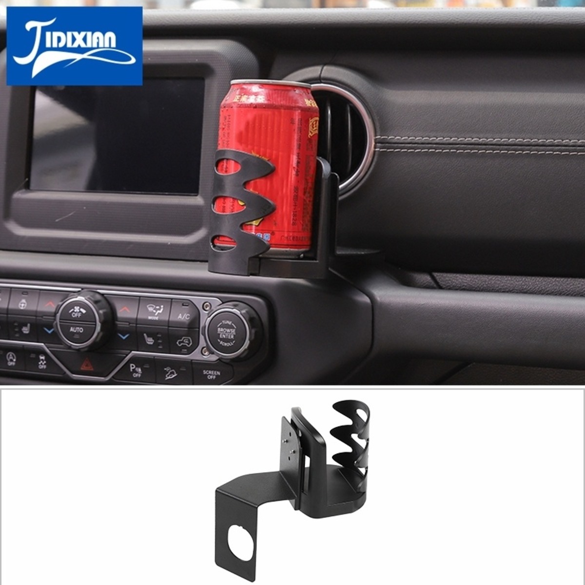 Drinks Holders Car Water Bottle Bracket Cup Holder for Jeep Wrangler JL