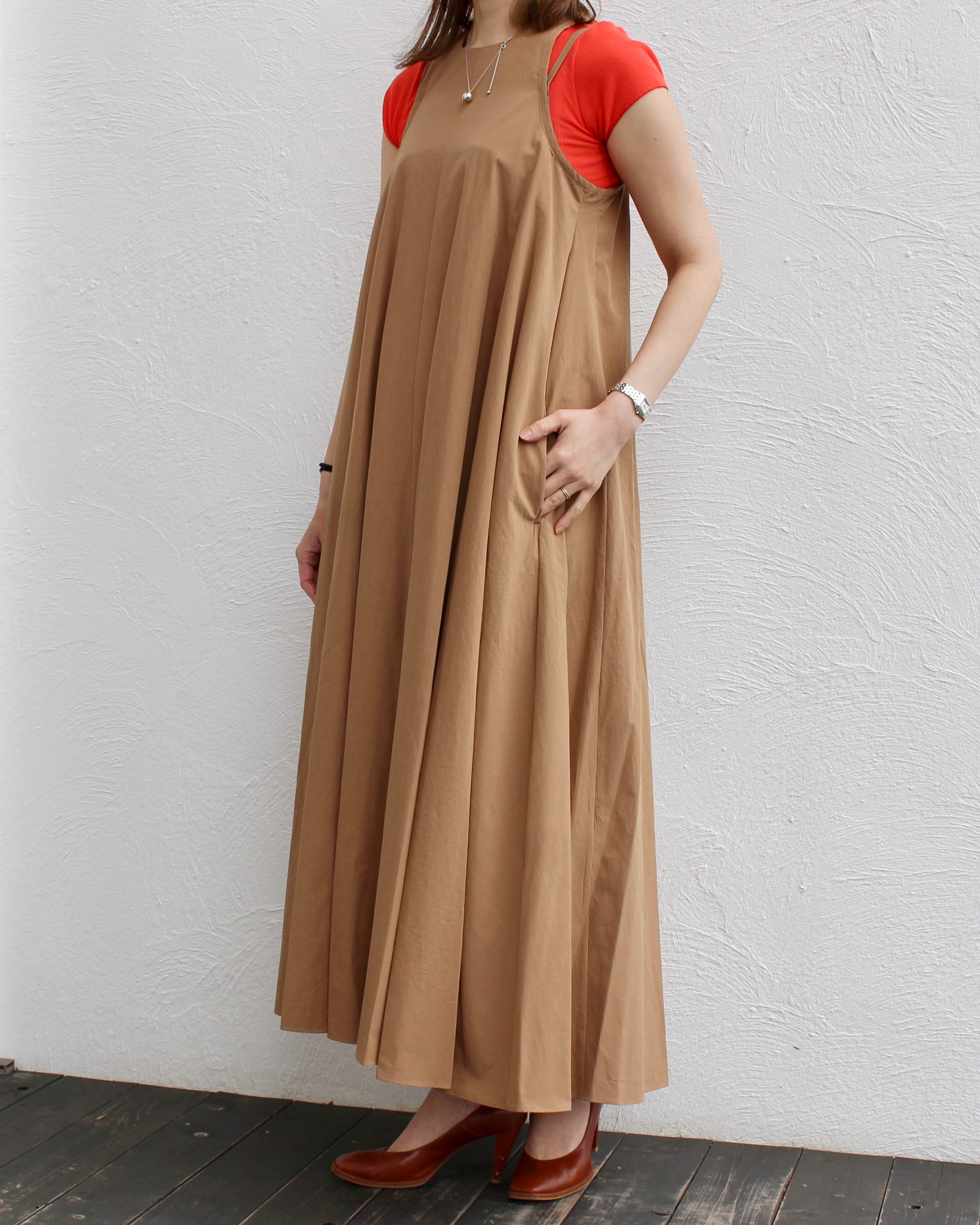 SAYAKA DAVIS/double strap dress