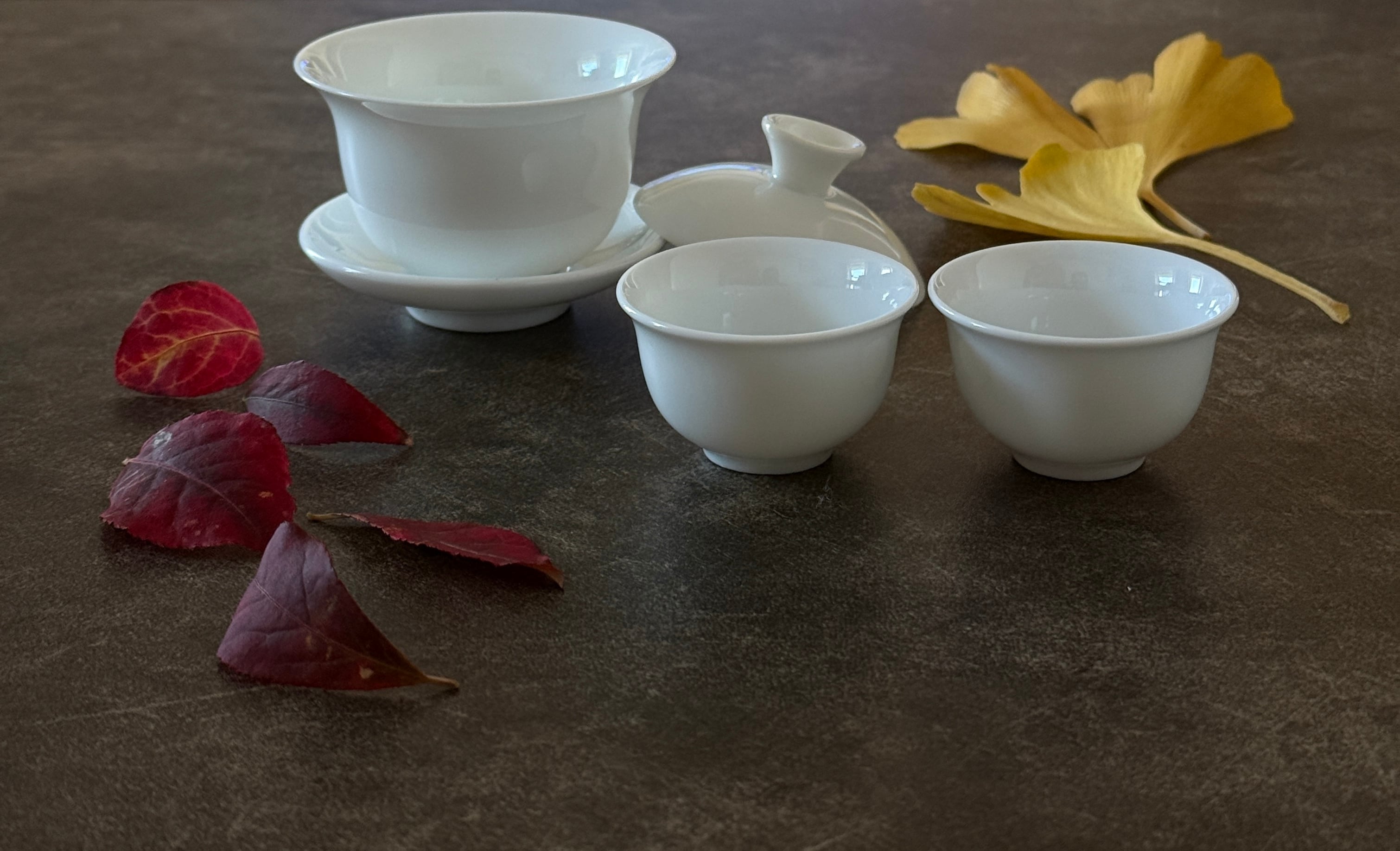 中国茶器 功夫茶蓋碗60ml +茶杯2個 旅行セット | Pay ID