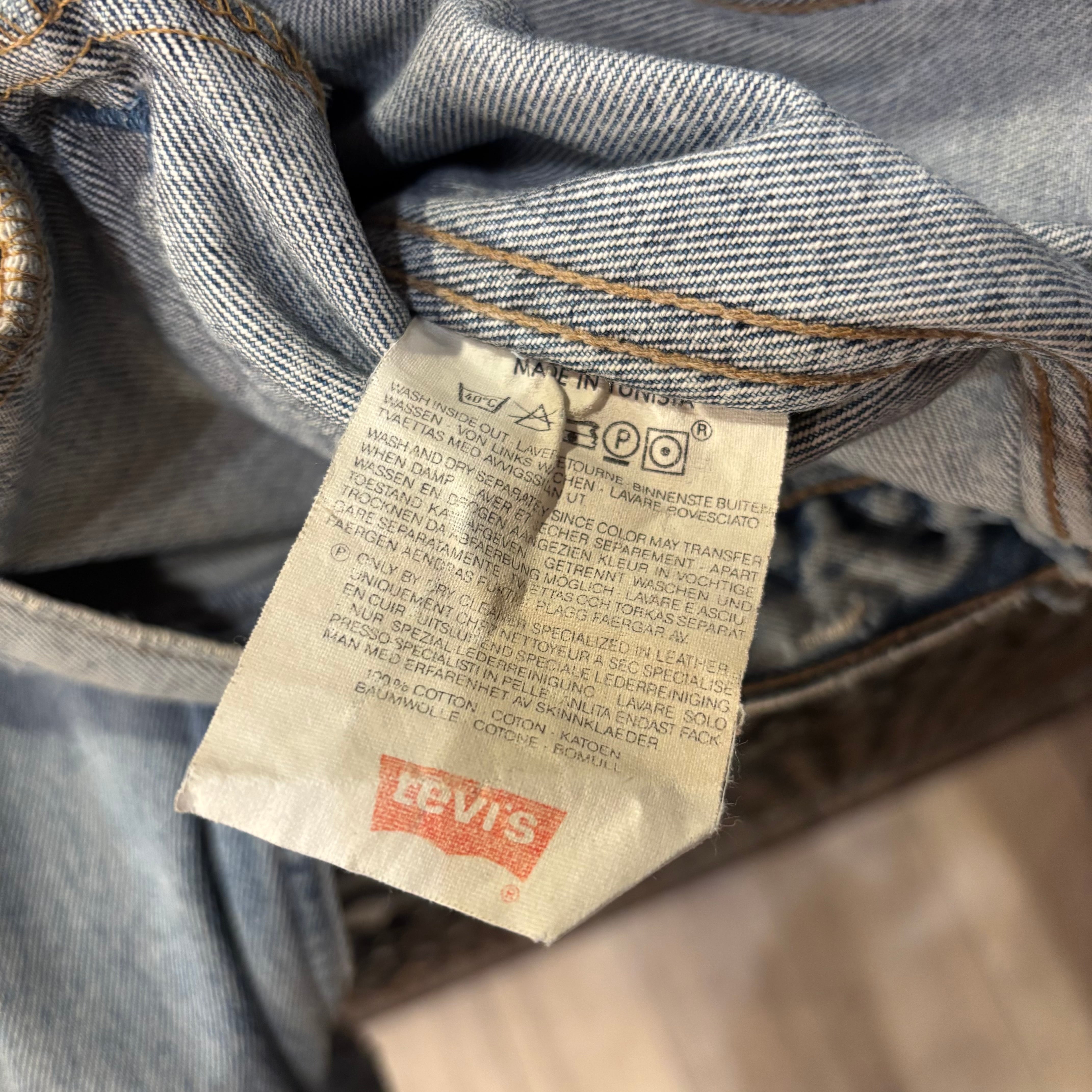 レダガナさん専用 90s Euro Levis 71165-0225 Denim Trucker Jacket Tunisia製 | VOSTOK