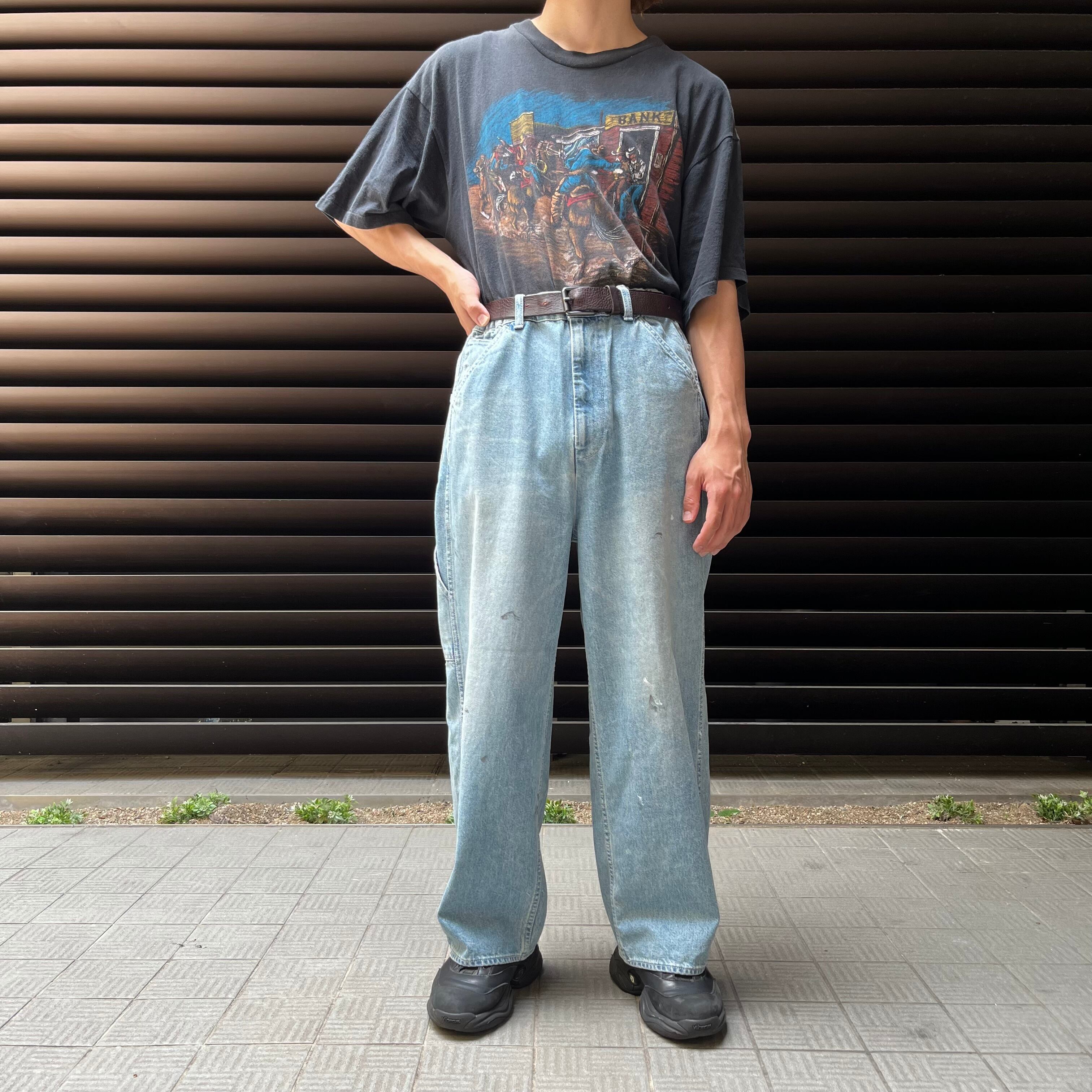 HARVESTY】 BIG PAINTER DENIM PANTS (UNISEX) / ハーベスティ ビッグ