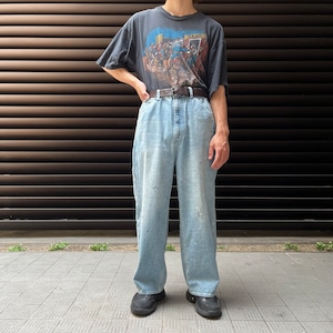 【HARVESTY】 BIG PAINTER DENIM PANTS (UNISEX) / ハーベスティ ビッグペインターデニムパンツ / A12302