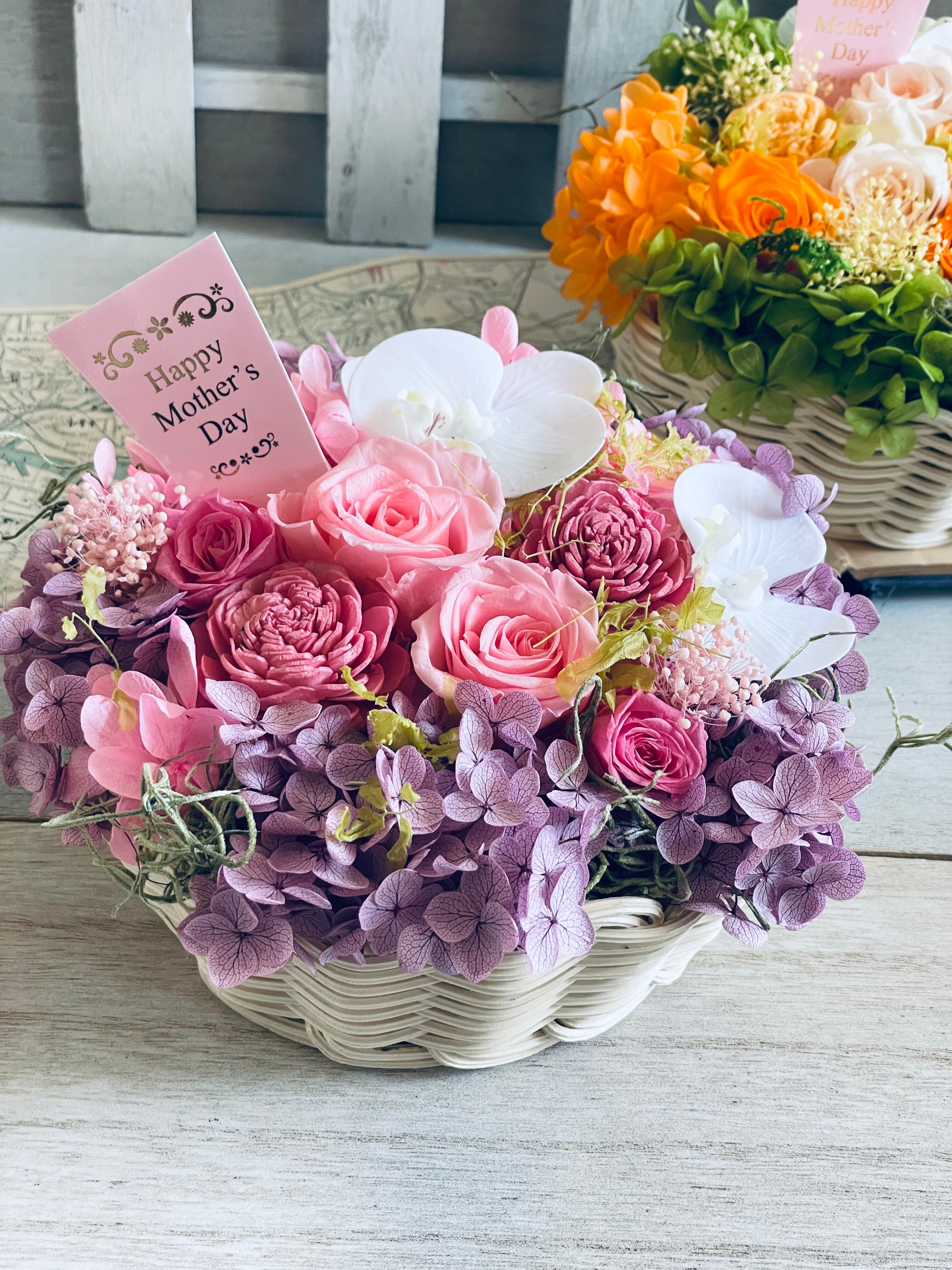 退職祝い 開店祝い 結婚祝い 還暦祝い プリザーブドフラワー