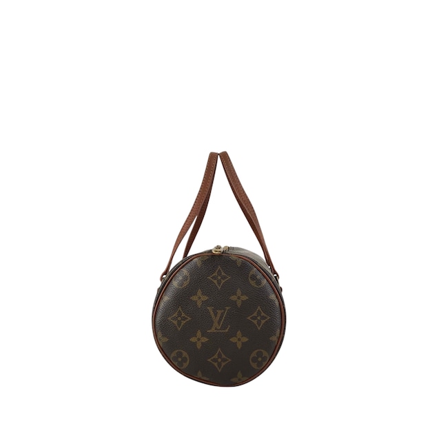 LOUIS VUITTON ルイヴィトン パピヨン26 モノグラム ハンドバッグ ブラウン レザー ロールバッグ vintage ヴィンテージ オールド dwmmh5