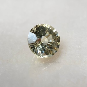 サファイア 0.576ct イエロー 簡易ソーティング付き No.181