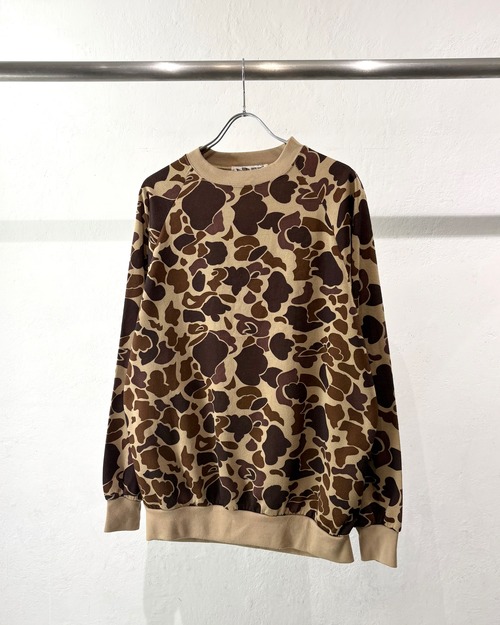 80s~ DUCK BAY Duck Hunter Camo Sweat Shirt