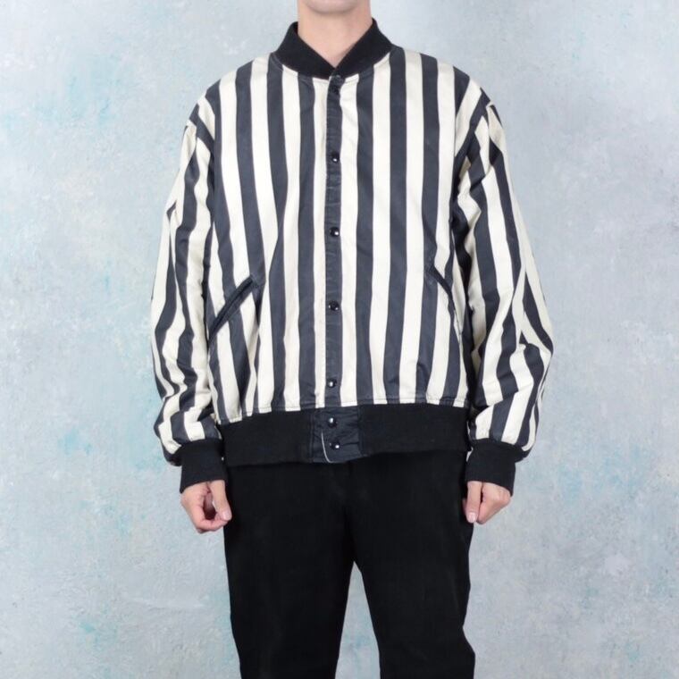 1960's OLD リバーシブル レフェリージャケット スタジャンタイプ【CU-1445】