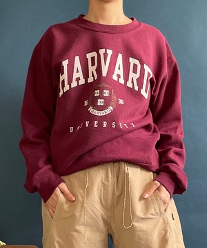 【送料無料】"Harvard" University sweatshirt