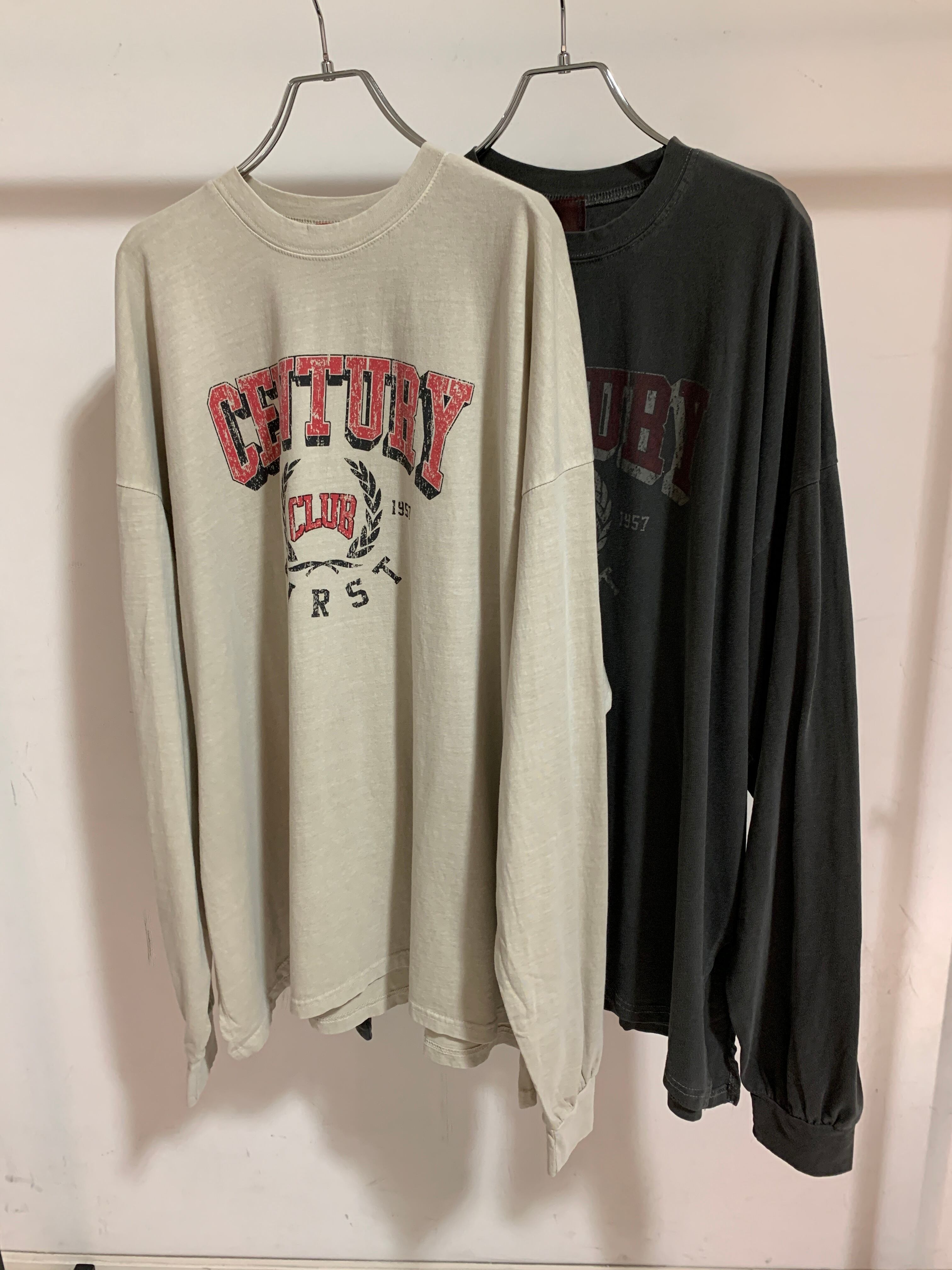 "CENTURY"long T-shirt