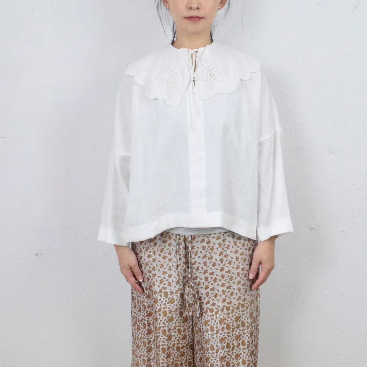 TOWAVASE(トワヴァーズ）Bon Voyage blouse ボンヴォヤージュ プル