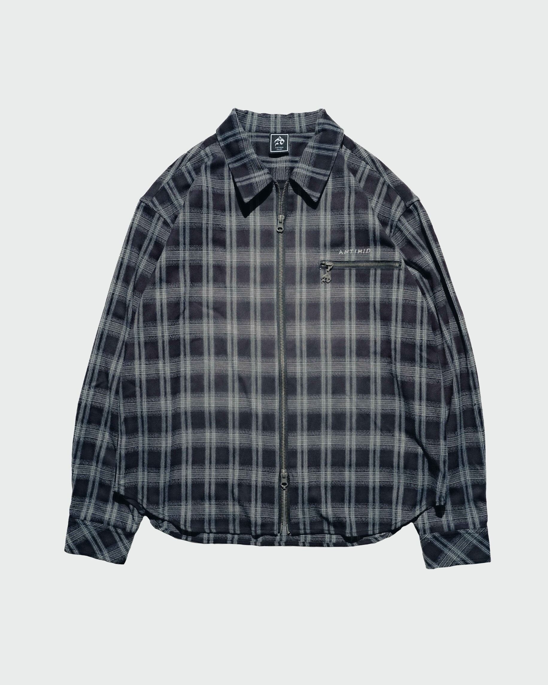 CHECK ZIP SHIRT | ANTIMID