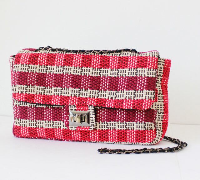 春夏コーデ♪マリア ラ ローザ2022ss新品かごバッグショルダー チェーン