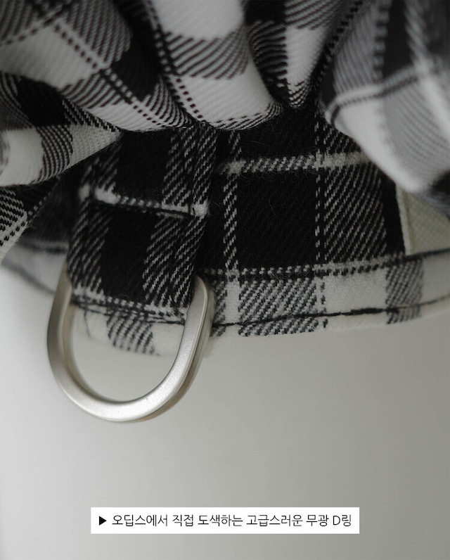 〈予約アイテム〉OHDIBS / capeness no.12 _ Black check