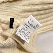 カシミヤ混 MACPHEE マカフィー タートルネック ウール ニット セーター M/ホワイト アイボリー 系 レディース