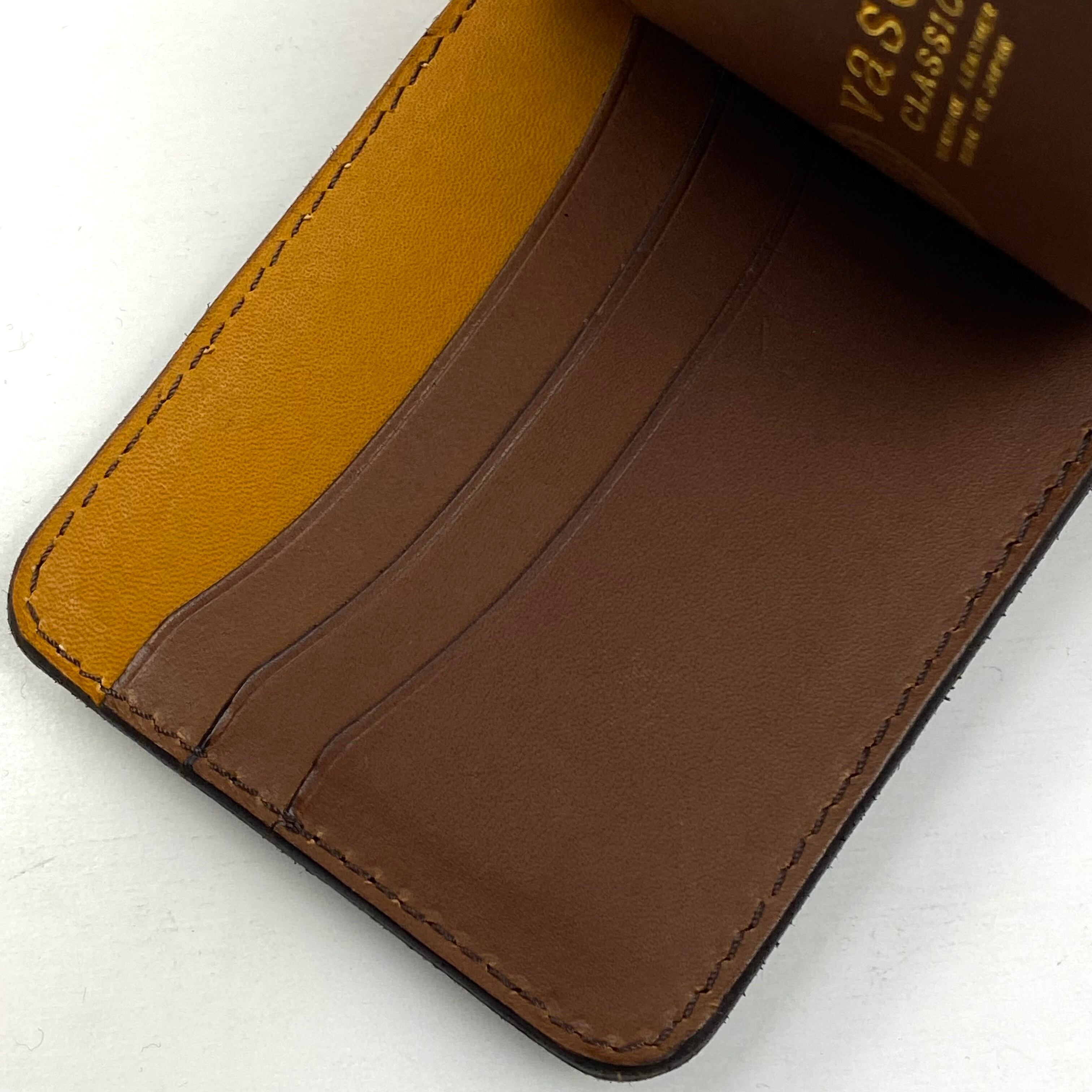 VASCO / LEATHER VOYAGE MONEY CLIP (ヴァスコ 財布 マネークリップ)CORTESIA(ブラウン）